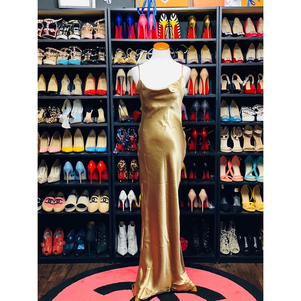 GOLD Long Dress